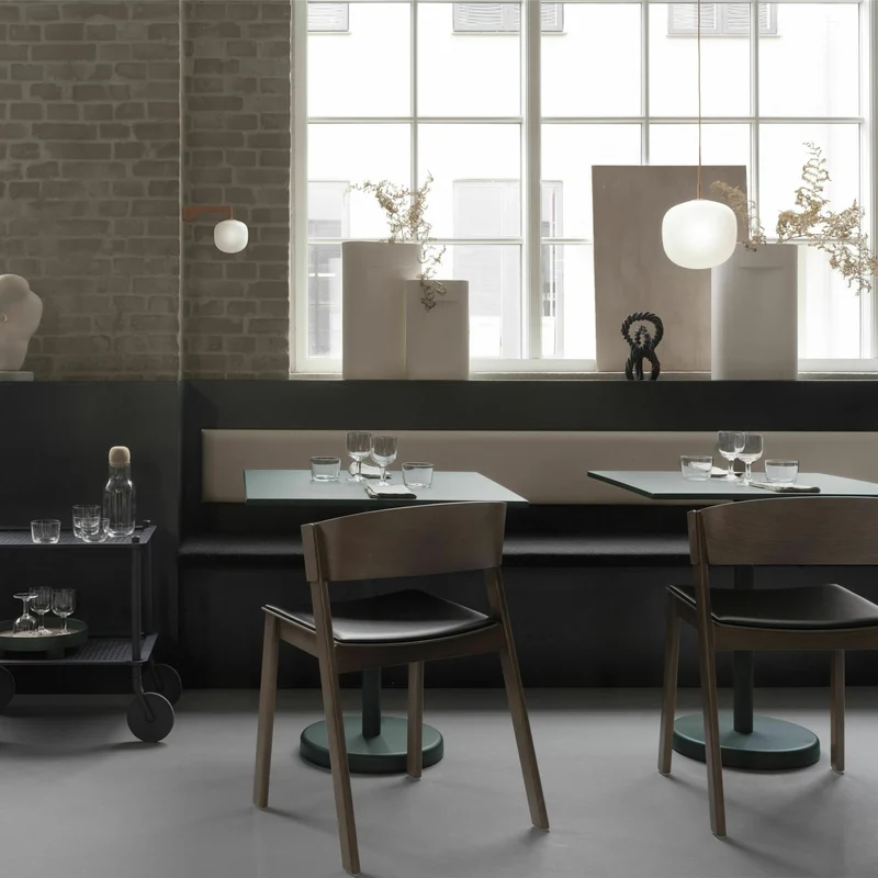 Chaise en chêne foncé Cover - Muuto