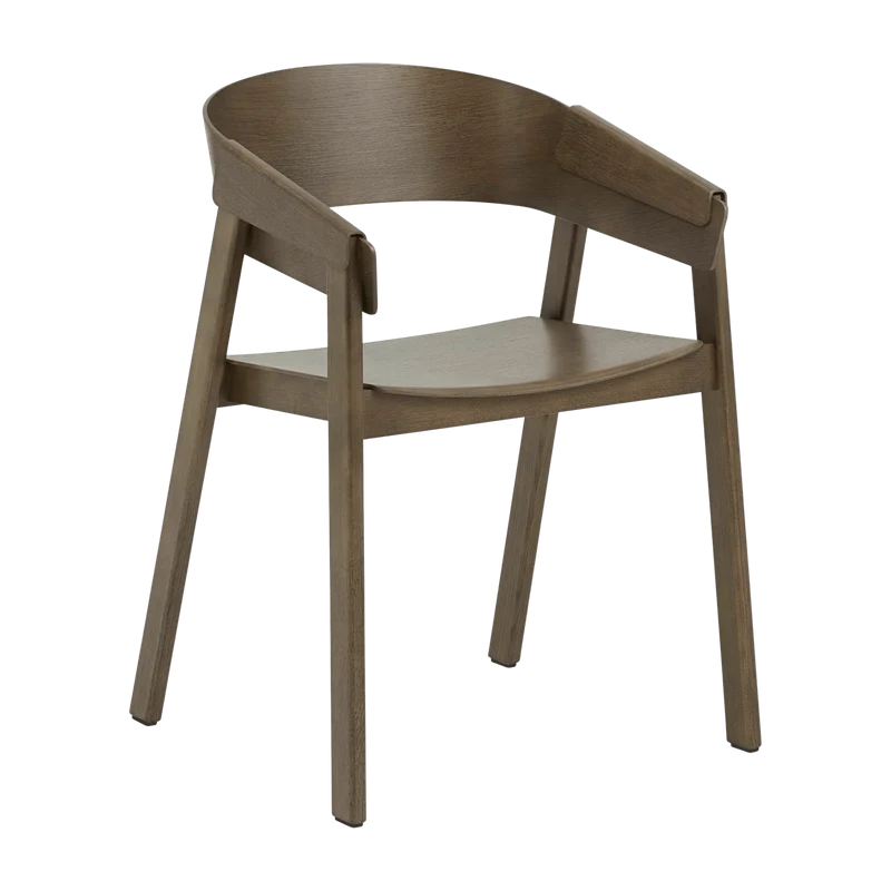 Fauteuil en chêne foncé Cover - Muuto