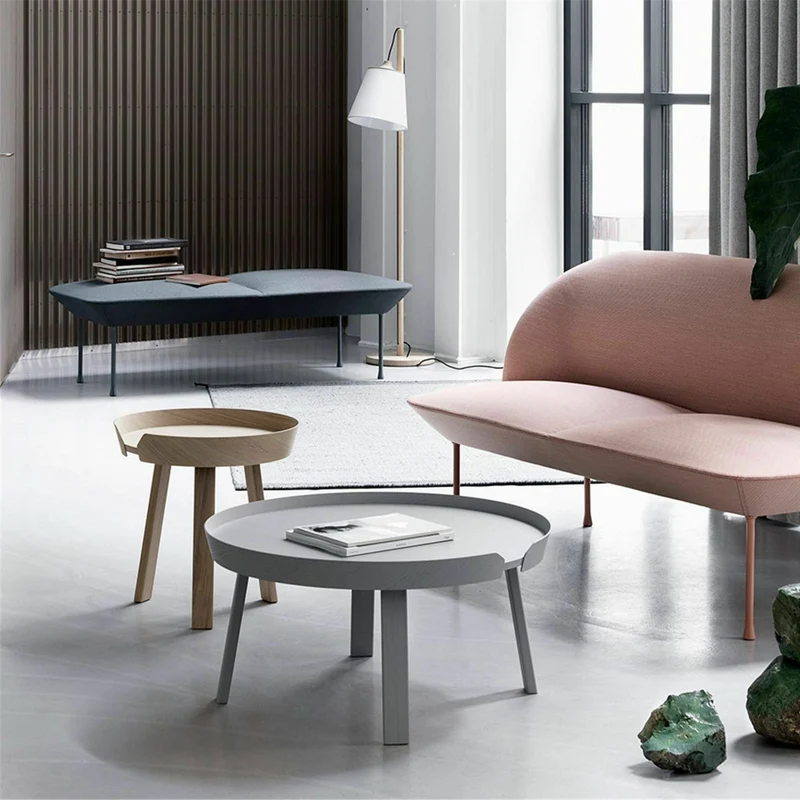 Table d'appoint marron foncé 45 cm Around - Muuto