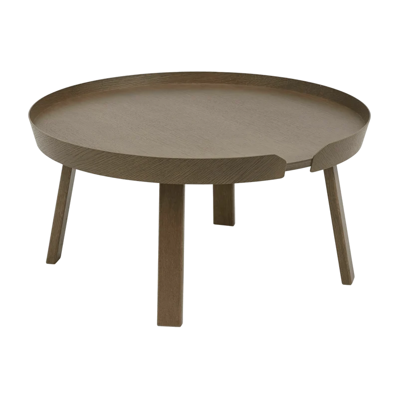 Table basse marron foncé 72 cm Around - Muuto
