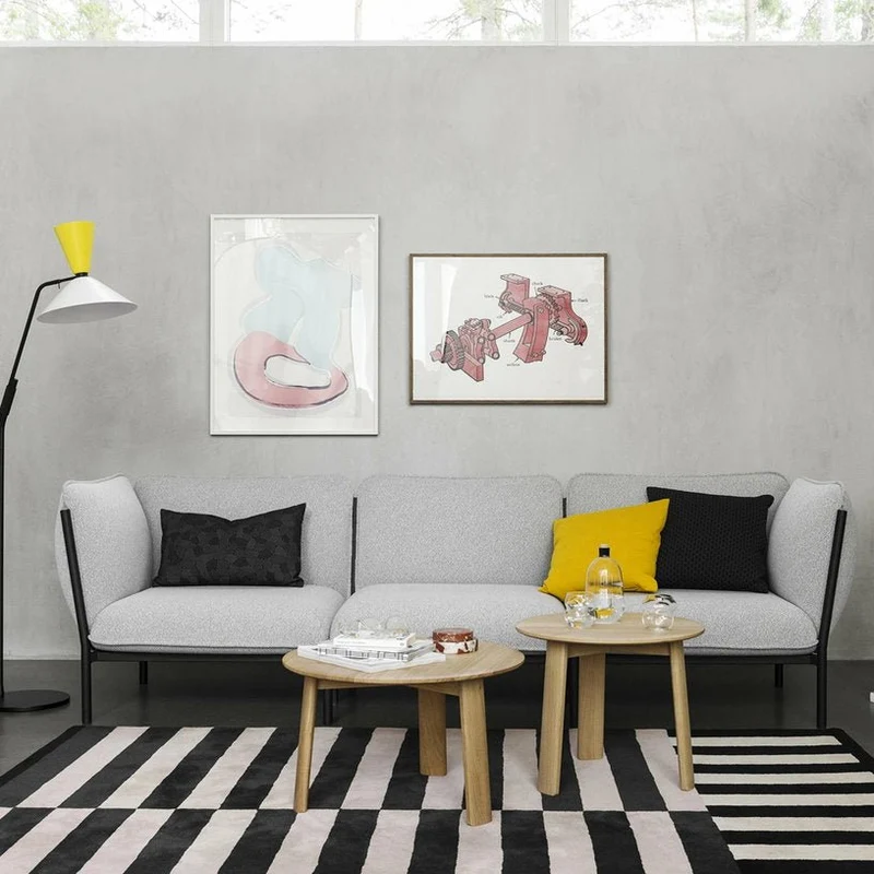 Table basse en chêne 70 cm Alle - Hem