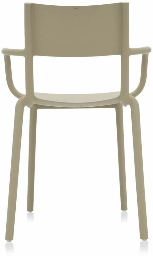 Chaise beige Generic A - Kartell