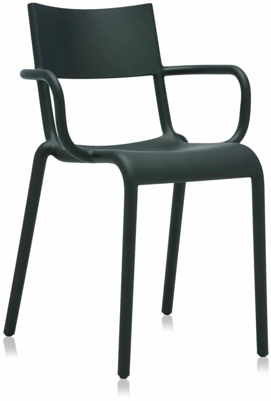 Chaise noire Generic A - Kartell