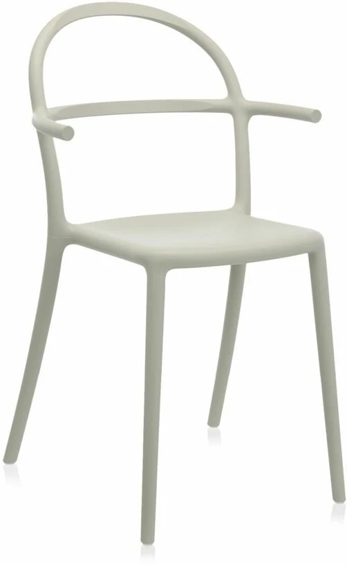 Chaise grise Generic C - Kartell
