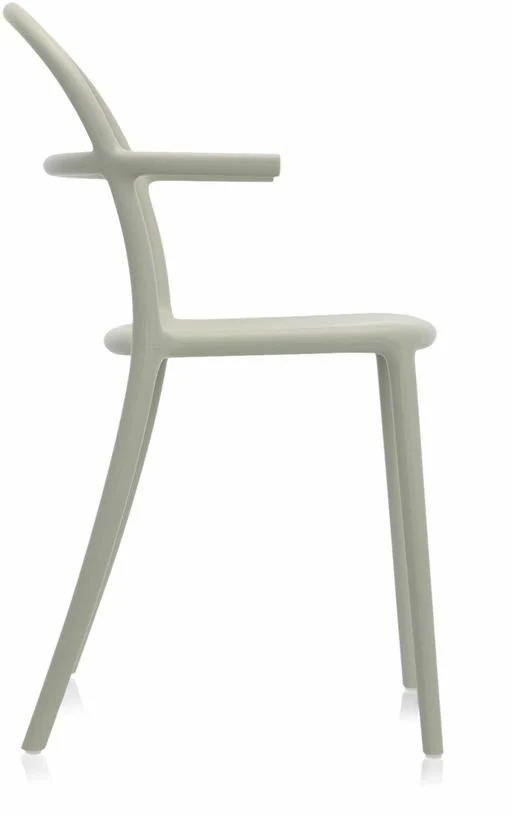 Chaise grise Generic C - Kartell