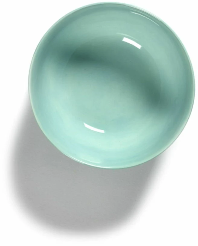 Bol turquoise 15 cm Stripes Feast - Serax