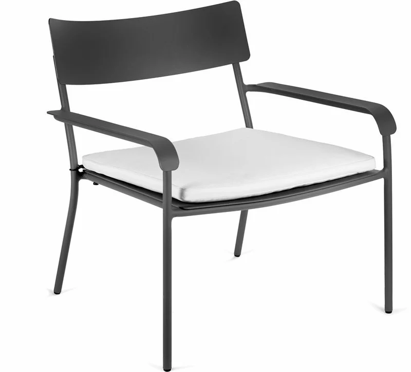 Coussin d'assise blanc pour fauteuil Lounge August - Serax
