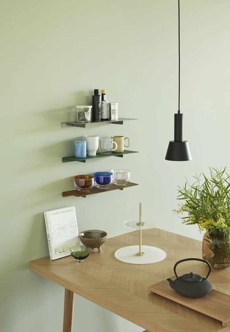 Plateau en bois de chêne strié - Hübsch