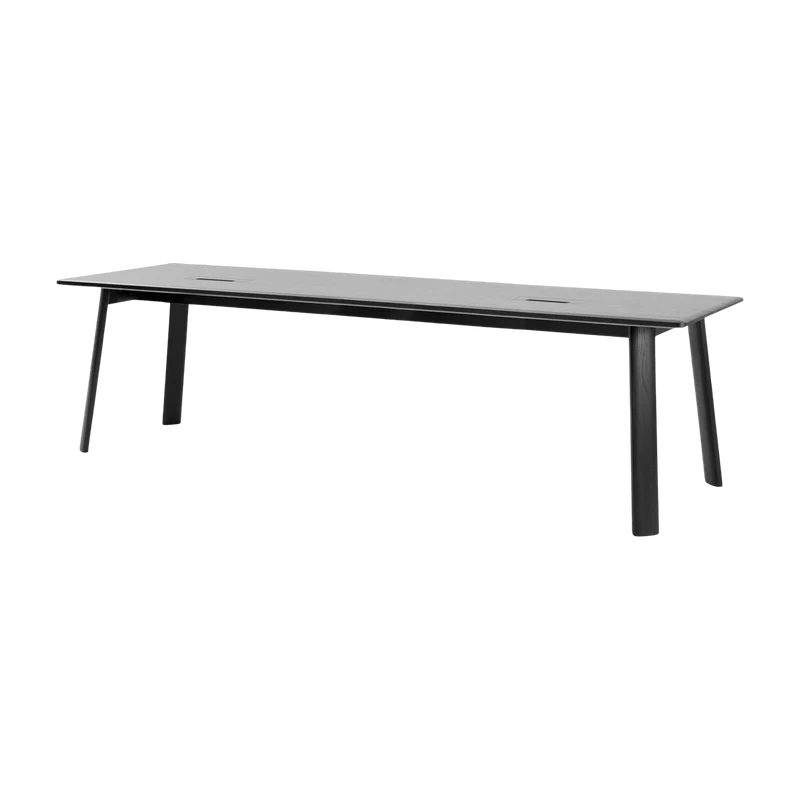 Table de conférence en chêne noir 300 cm Alle - Hem