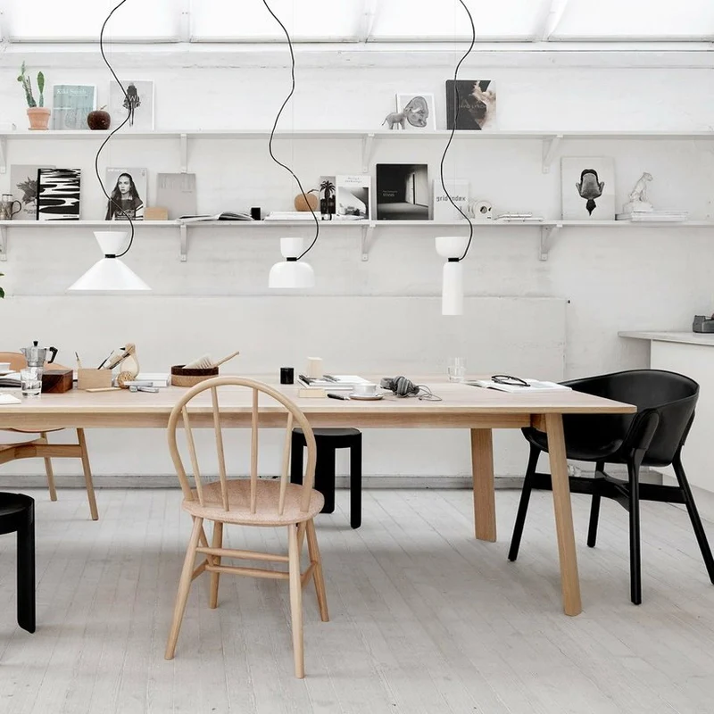 Table de conférence en chêne 300 cm Alle - Hem