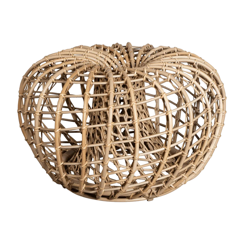 Pouf en cannage naturel Nest - Cane-Line