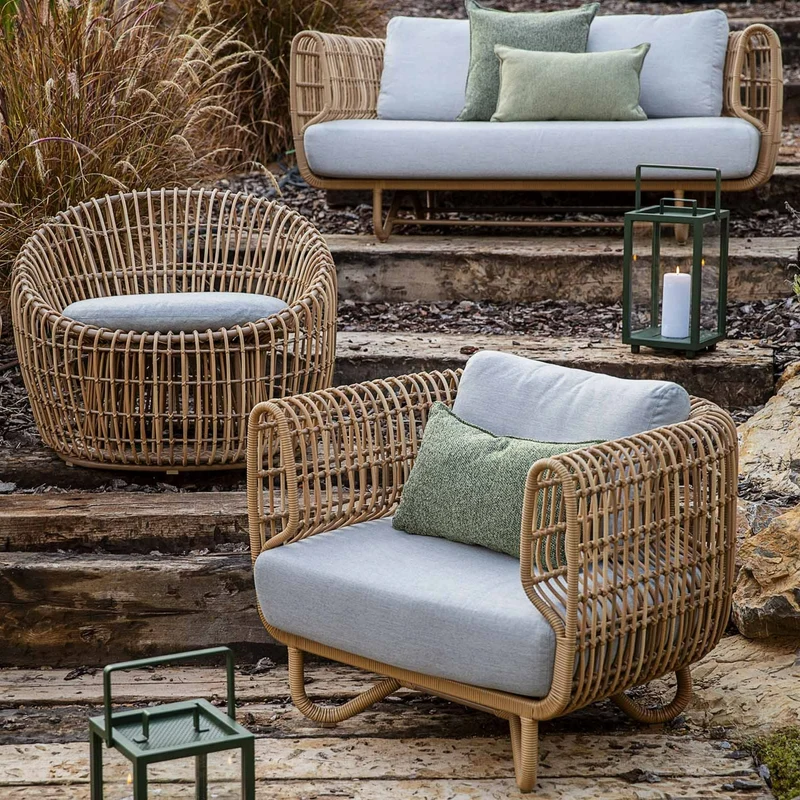 Fauteuil cadre naturel Nest - Cane-Line