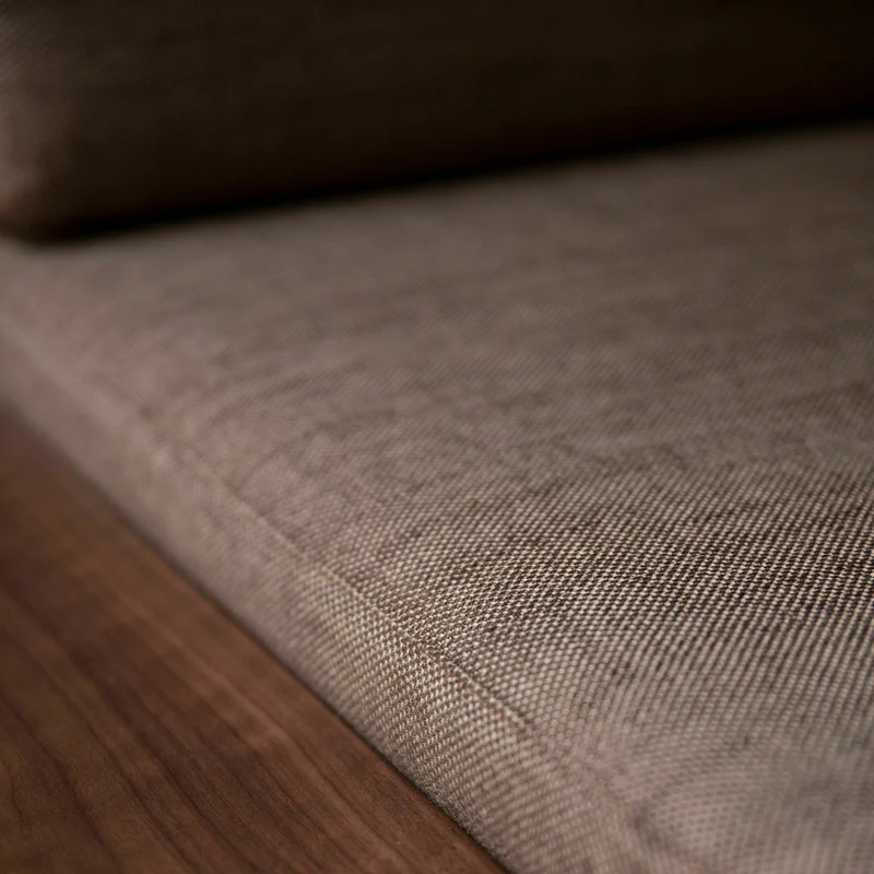 Banquette en laine marron Mid - Kann Design