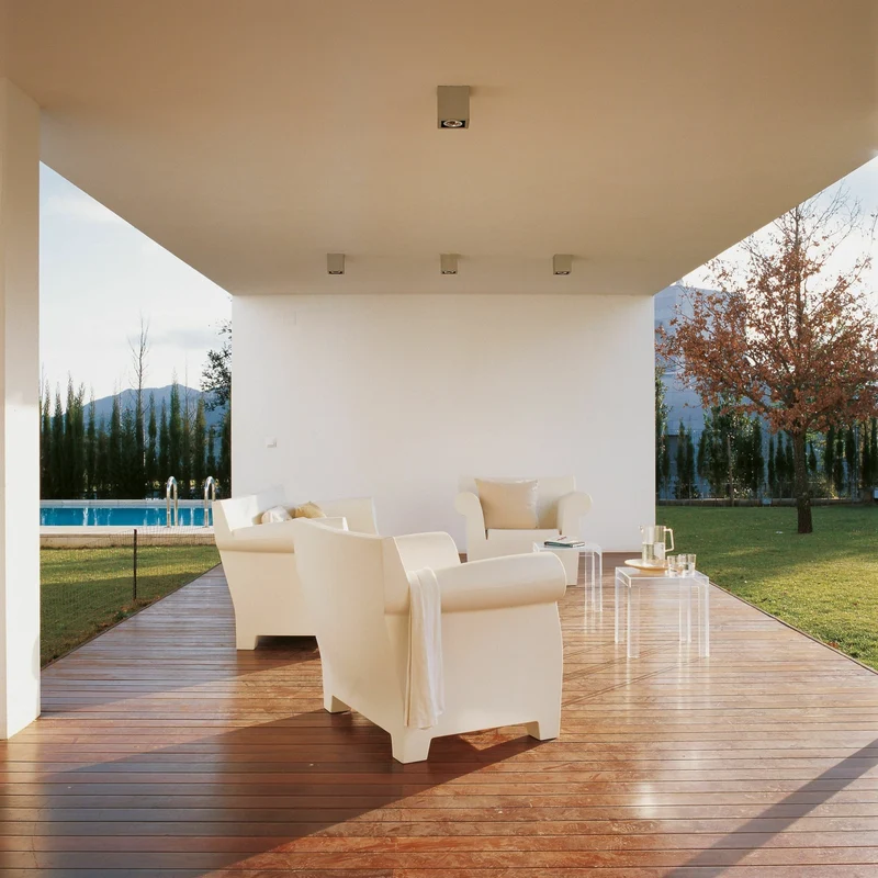 Table basse design transparente Jolly - Kartell
