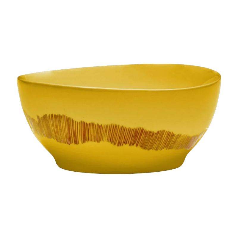 Bol jaune 15 cm Stripes Feast - Serax