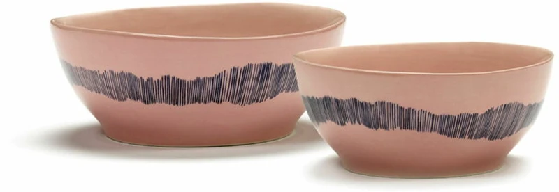Bol rose 17 cm Stripes Feast - Serax