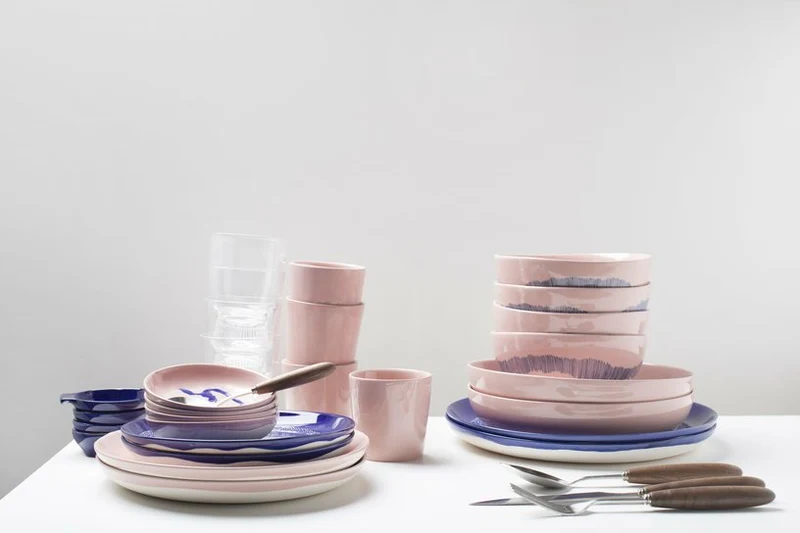 Bol rose 17 cm Stripes Feast - Serax