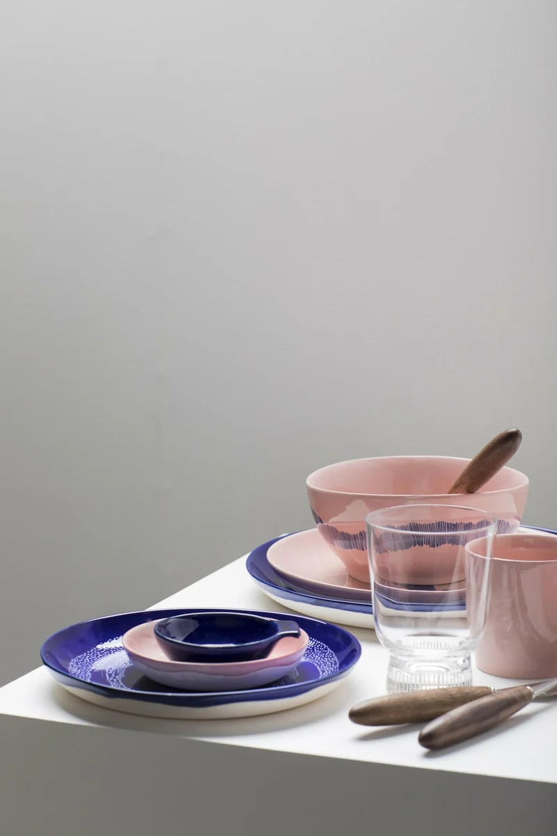 Bol rose 17 cm Stripes Feast - Serax