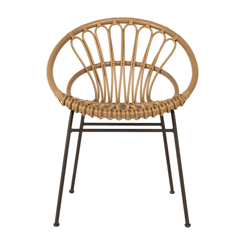 Chaise de repas extérieur camel Roxanne - Vincent Sheppard
