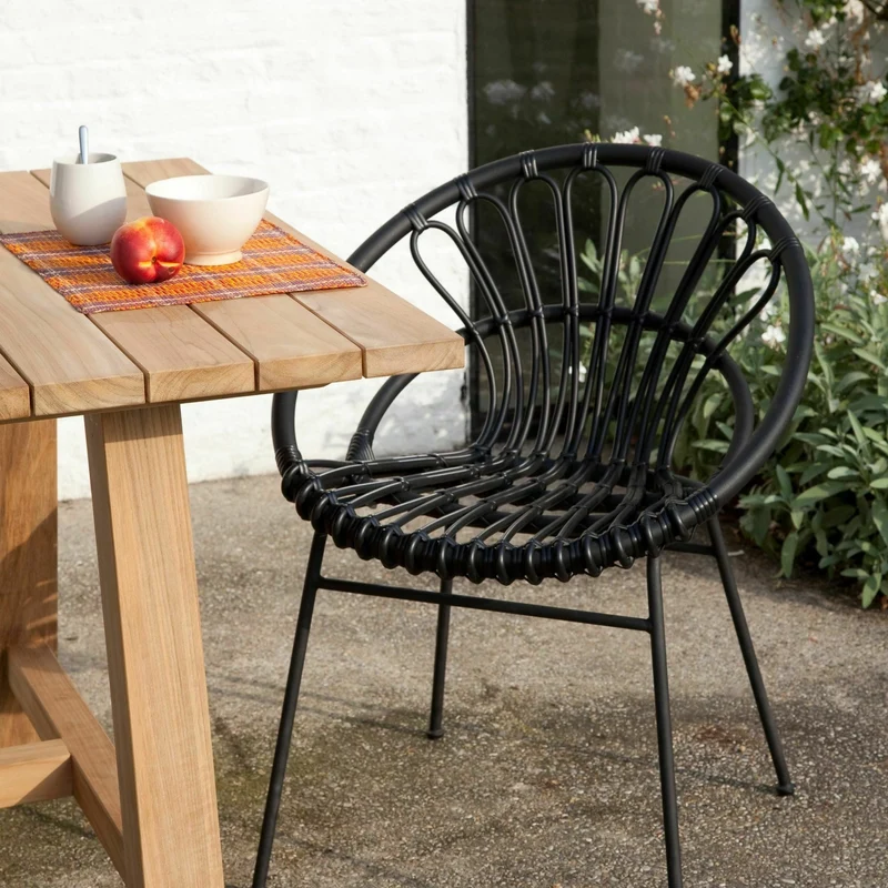 Chaise de repas extérieur camel Roxanne - Vincent Sheppard