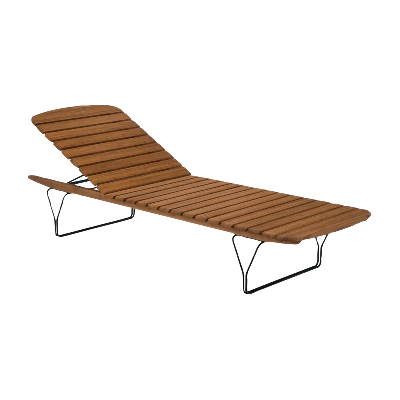Chaise longue en bambou MOLO - Houe