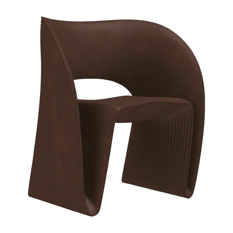 Fauteuil design marron Raviolo - Magis