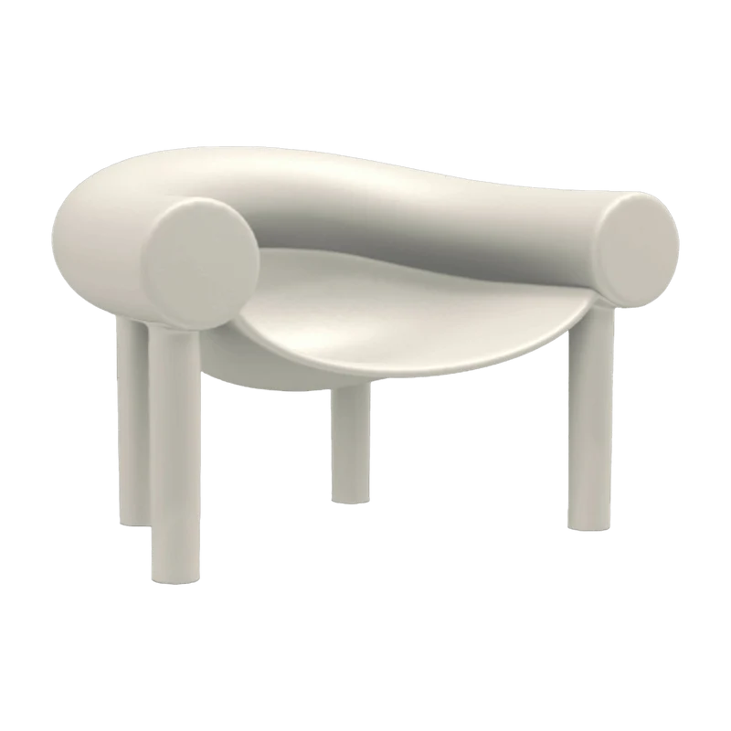 Fauteuil d'extérieur blanc Sam Son - Magis