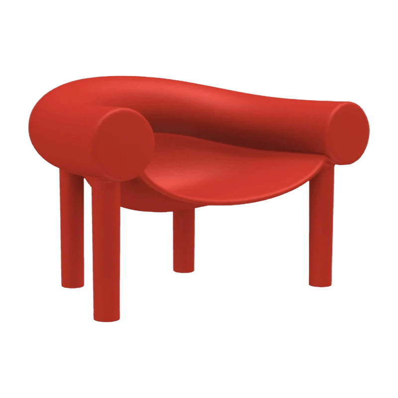 Fauteuil d'extérieur rouge Sam Son - Magis