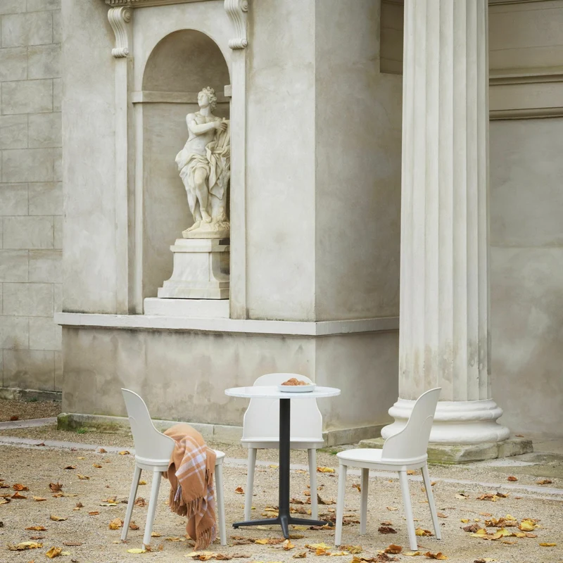 Chaise blanche en polypropylène Allez blanc - Normann Copenhagen