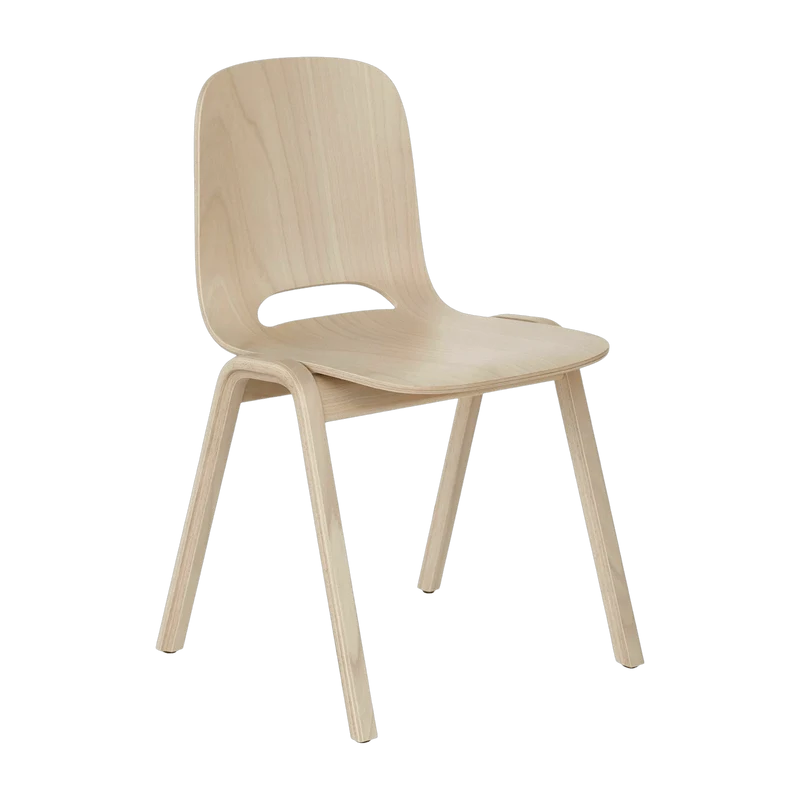 Chaise en bois naturel Touchwood - Hem