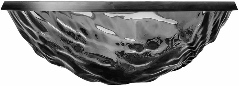 Corbeille à fruits grise fumée Moon - Kartell