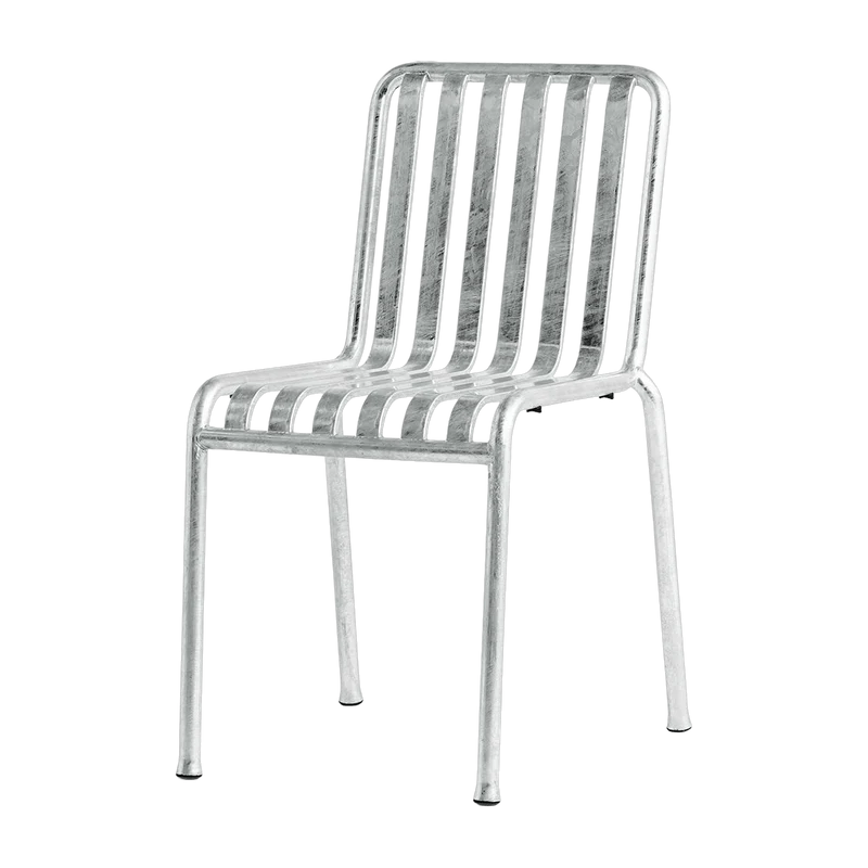 Chaise de jardin en métal gris galvanisé Palissade - HAY