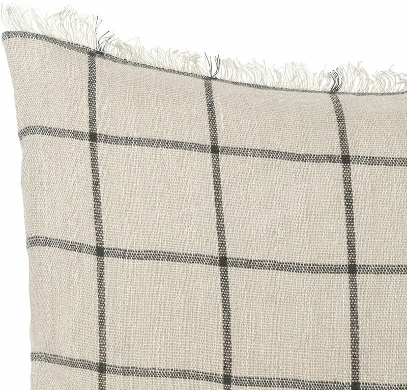 Coussin avec motif à carreaux Calm - Ferm Living