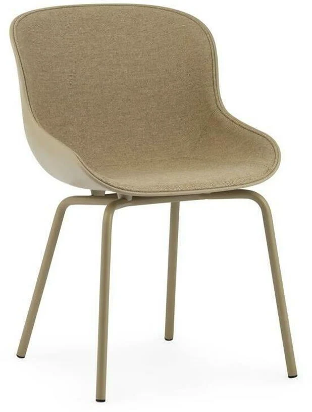 Chaise en acier peint et pp avec tissu sable Hyg - Normann Copenhagen