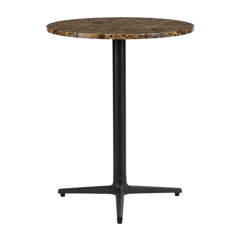 Table ronde 60 cm 3 pieds en marbre coffee Allez Marble - Normann Copenhagen