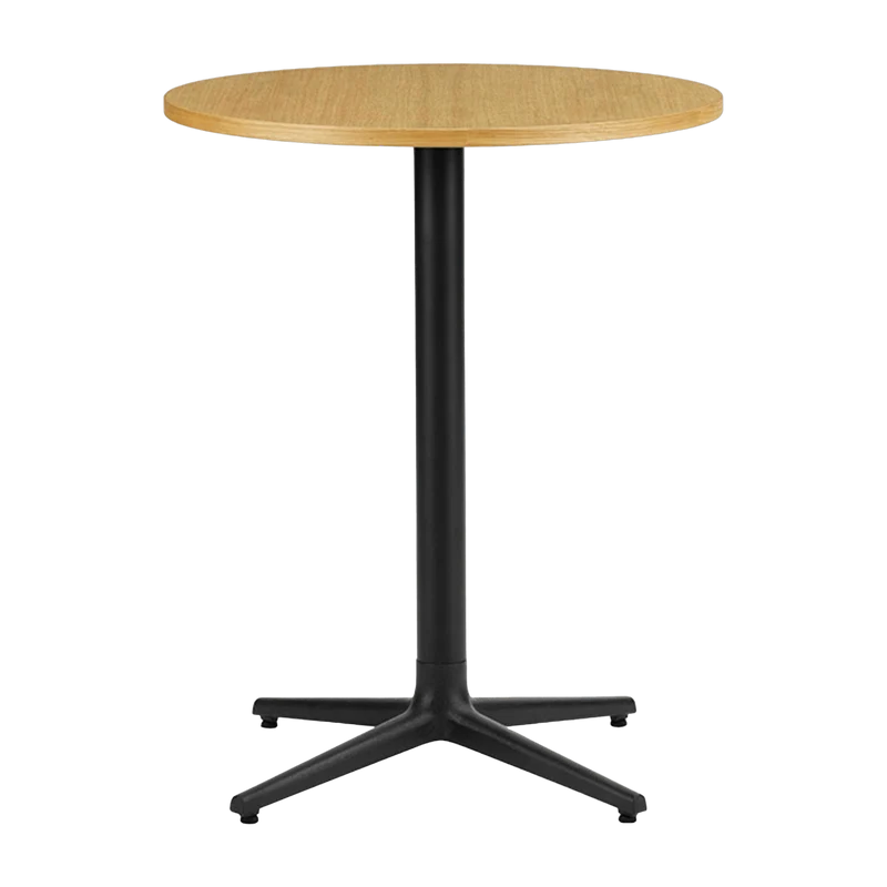Table ronde 60 cm 4 pieds en bois clair Allez Oak - Normann Copenhagen