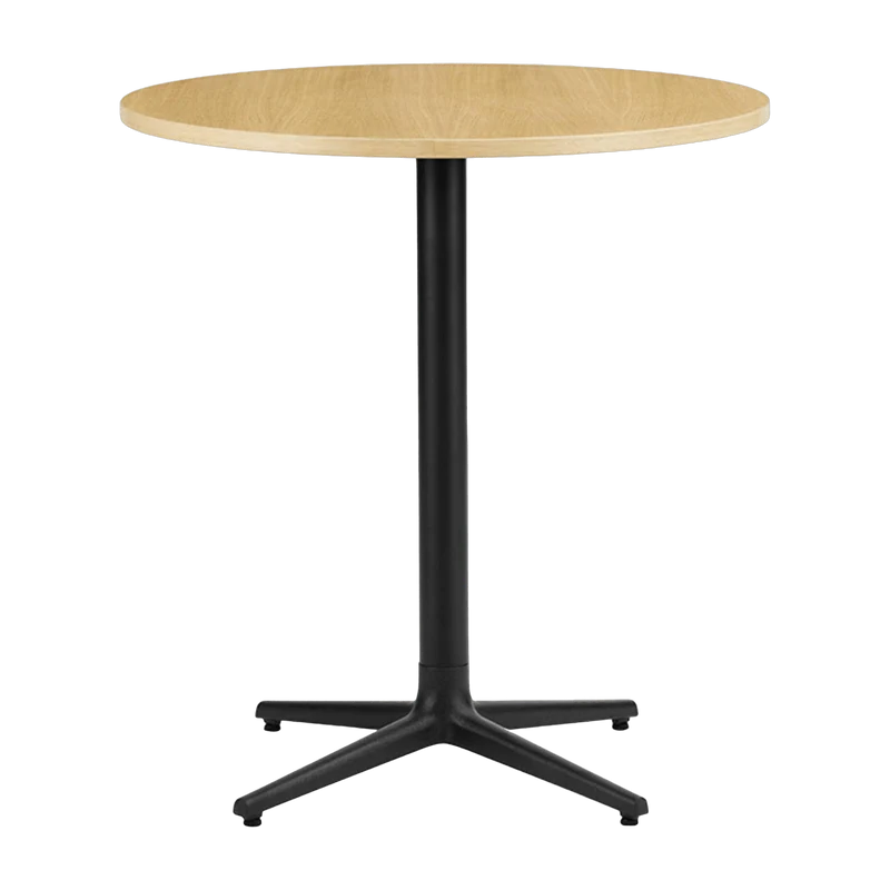Table ronde 70 cm 4 pieds en bois clair Allez Oak - Normann Copenhagen