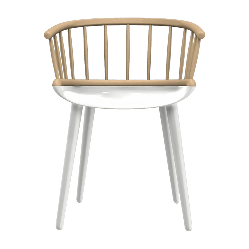 Chaise blanche Cyborg Stick - Magis