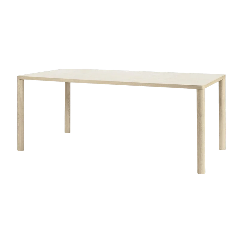 Table à manger en chêne 180 cm Log - Hem
