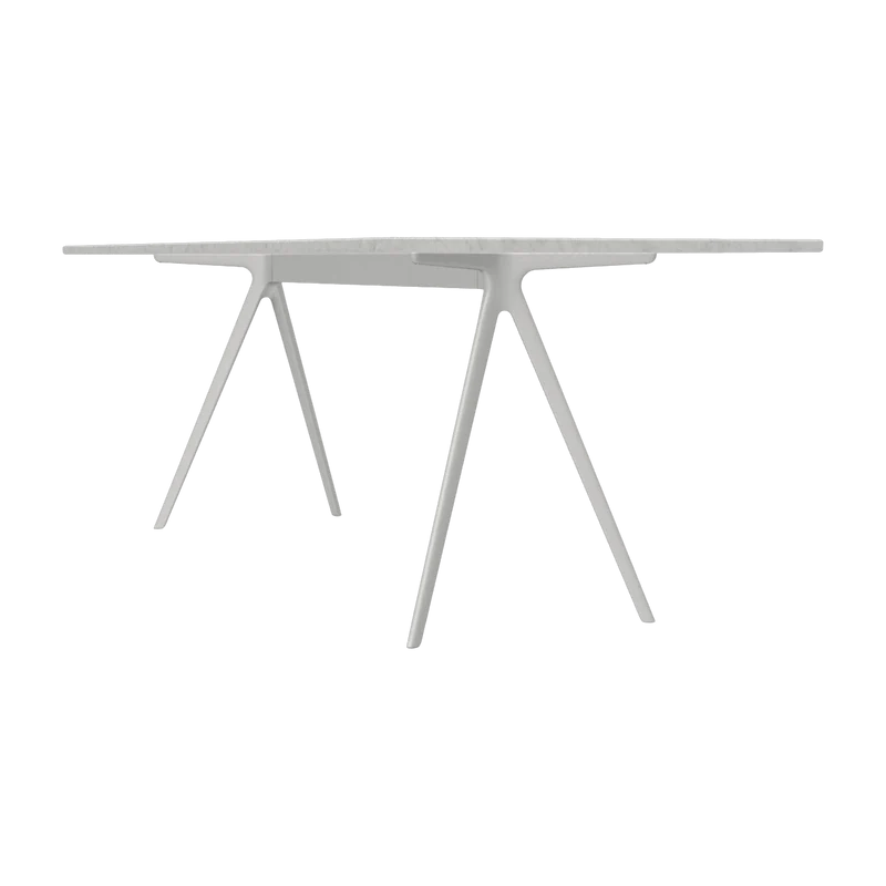 Pieds de table blancs Baguette - Magis