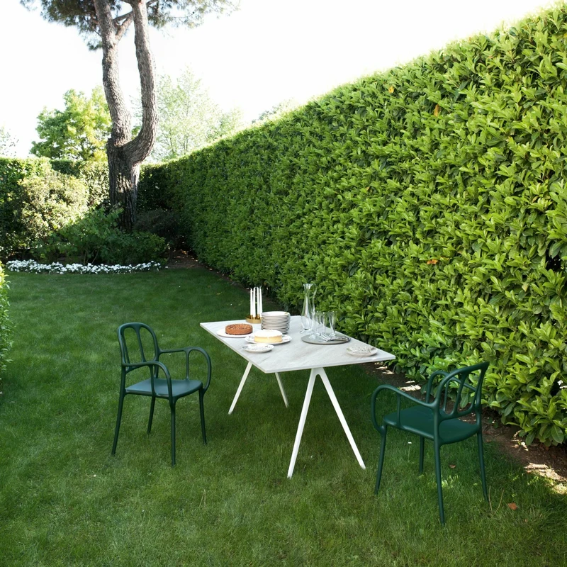 Pieds de table blancs Baguette - Magis