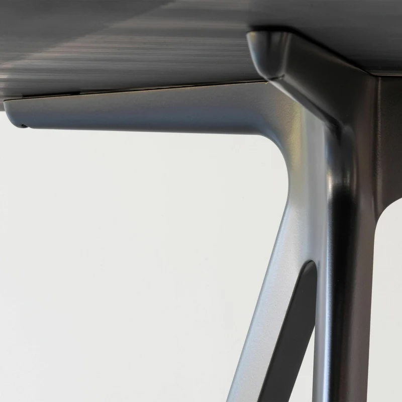 Pieds de table blancs Baguette - Magis
