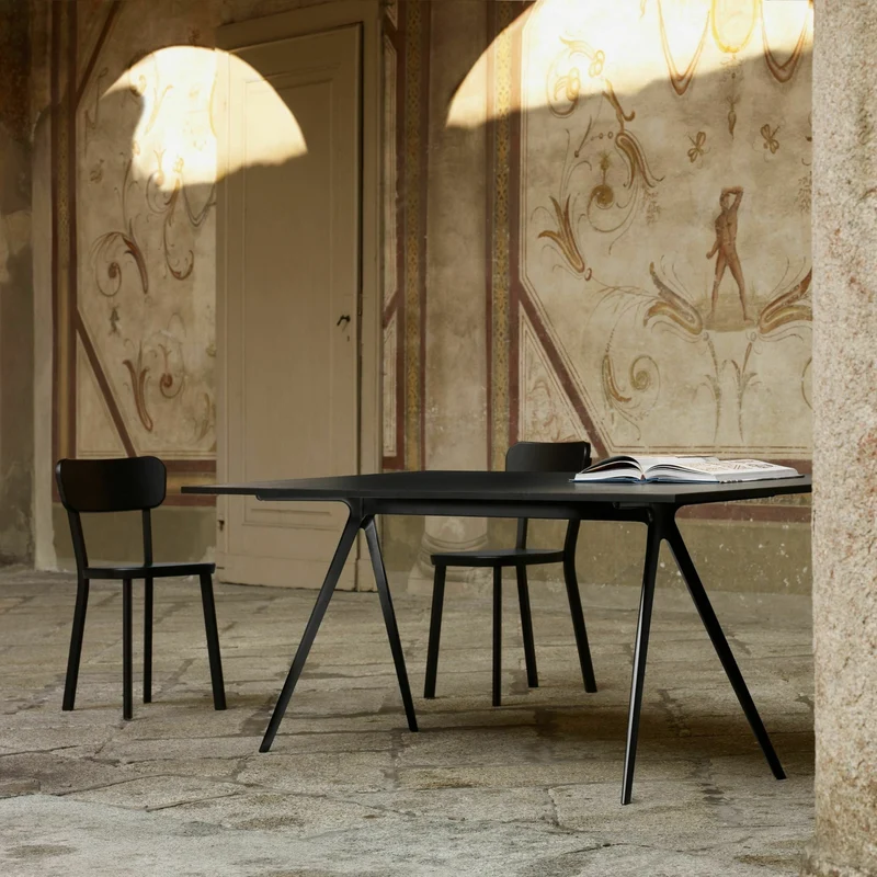 Pieds de table noirs Baguette - Magis