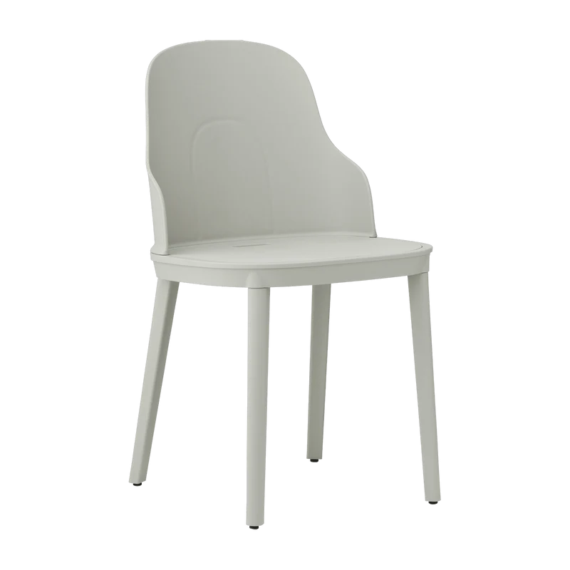 Chaise gris chaud en polypropylène Allez Warm Grey - Normann Copenhagen