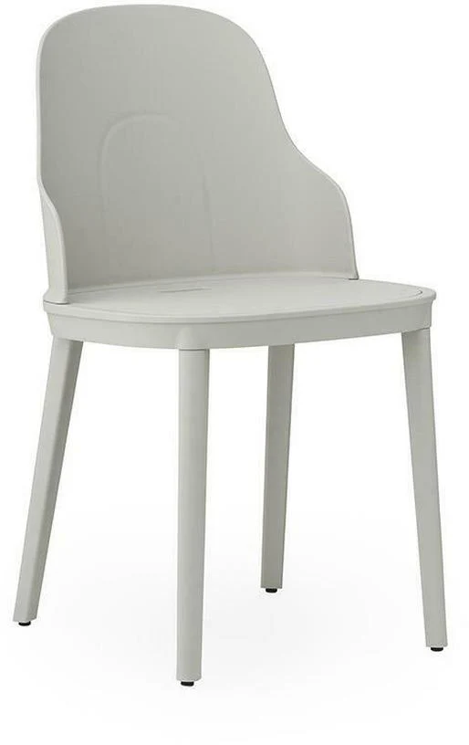 Chaise gris chaud en polypropylène Allez Warm Grey - Normann Copenhagen