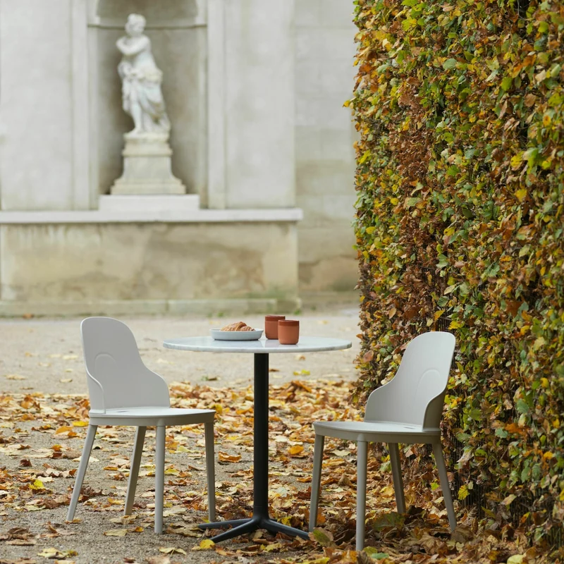 Chaise gris chaud en polypropylène Allez Warm Grey - Normann Copenhagen
