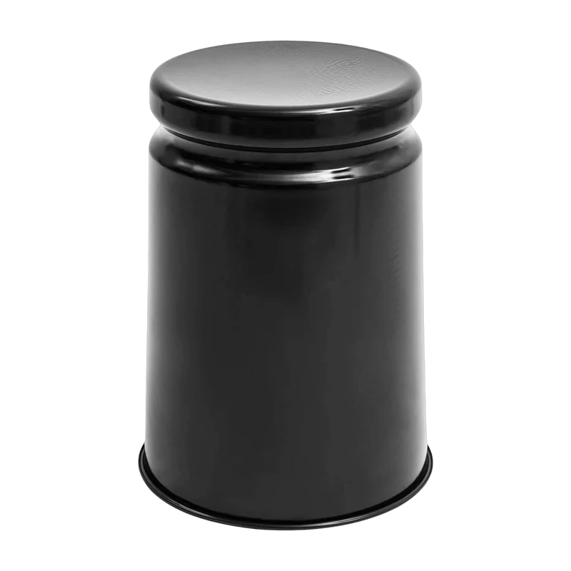 Tabouret en acier noir Last Stool - Hem