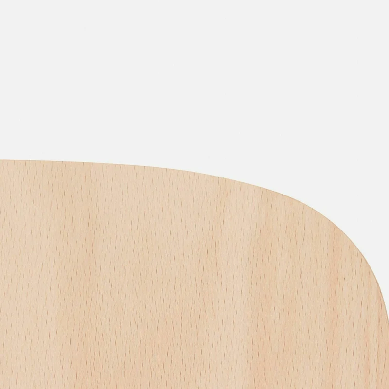 Tabouret de bar 65 cm en bois naturel et cadre noir Touchwood - Hem