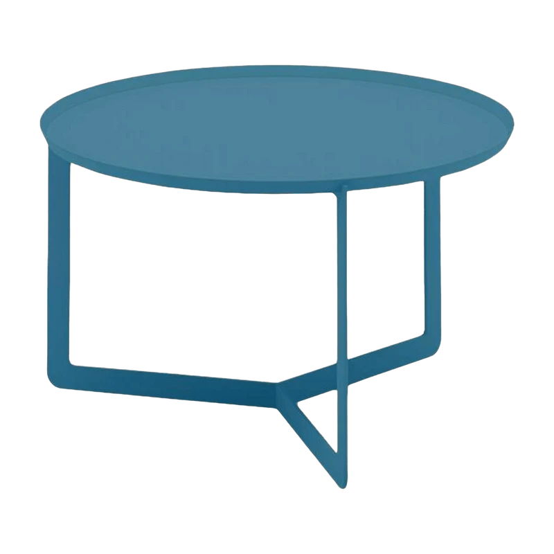 Table basse petrolio Round 2 - Meme Design