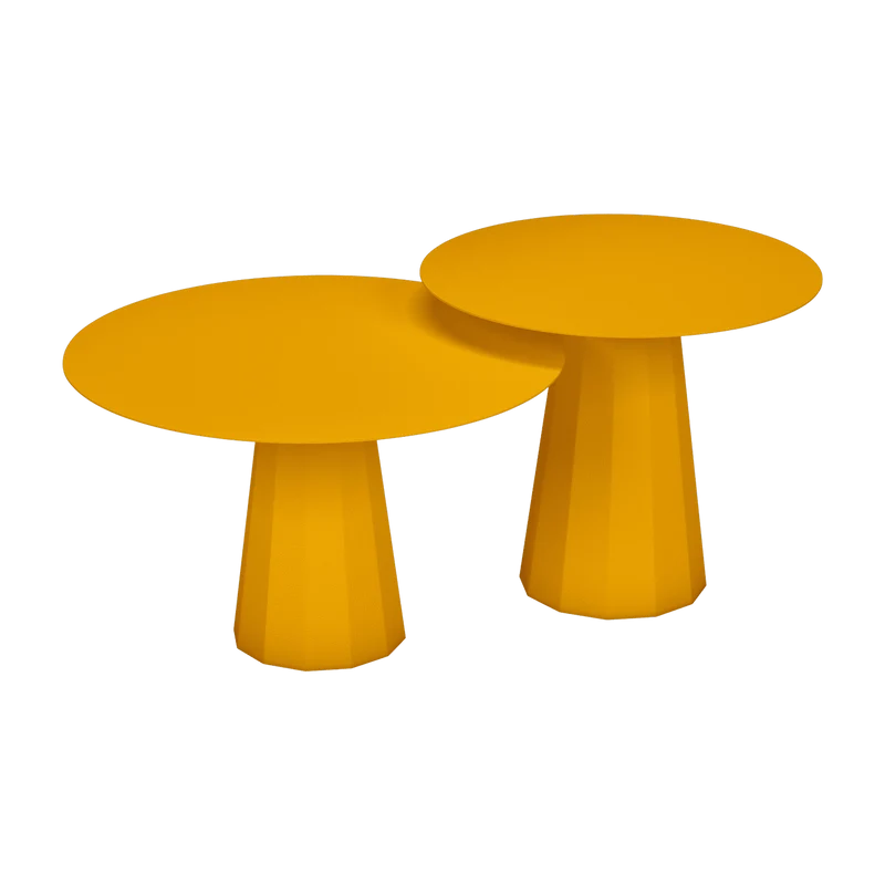2 Tables gigognes safran Ankara - Matière Grise